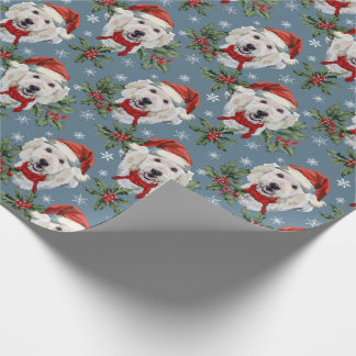 Papel De Presente Goldendoodle’s Holiday