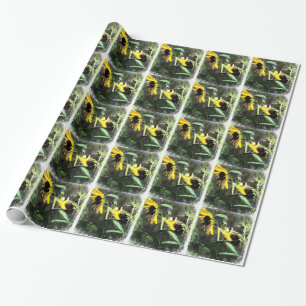 Papel De Presente Goldfinch