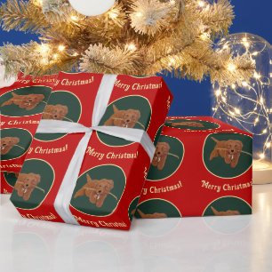 Papel De Presente Goldie Golden Doodle
