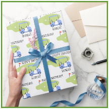 Golf Personalizado Nome do Tema Aniversário