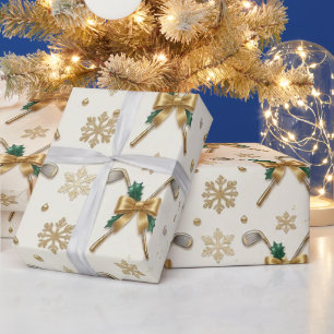 Papel De Presente Golf tema de Natal