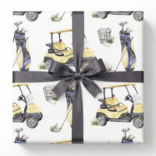 Papel De Presente Golfe
