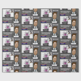 Papel De Presente Golpe de Coop de Frango