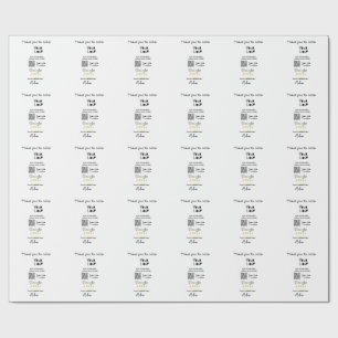 Papel De Presente Google revise o site do logotipo de negócios digit