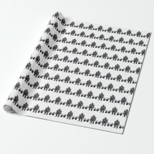 Papel De Presente Gorila Deadlevantel