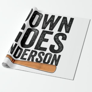 PAPEL DE PRESENTE GOSTA ANDERSON FUNNY PRESENTE BASEBALL ANDERSON