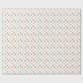 Papel De Presente Graça de Páscoa – Coelho e Cruz Patte Pastel Sem C