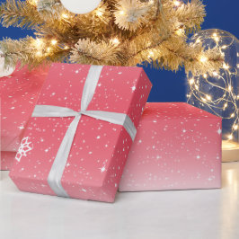 Papel De Presente Gradiente de Neve Festiva, Gradiente, Gradiente Ve