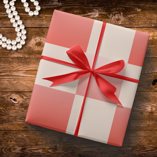 Papel De Presente Gradiente de Pêssego Coral Verificado (Criador carregado)