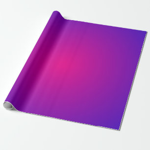 Papel De Presente Gradiente rosa e azul