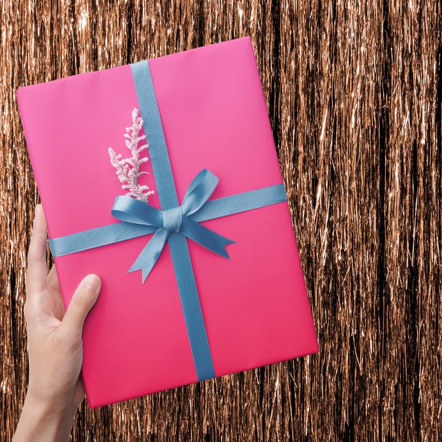 Papel De Presente Gradiente Rosa e Vermelho (Criador carregado)