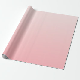 Papel De Presente Gradiente rosa suave