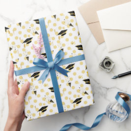 Papel De Presente Graduação Confetti Magic