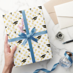 Papel De Presente Graduação Confetti Magic