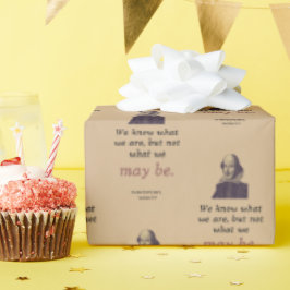 Papel De Presente Graduação de favoritos do Shakespeare Inspiration 