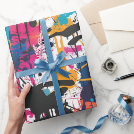 Papel De Presente Graffiti Art