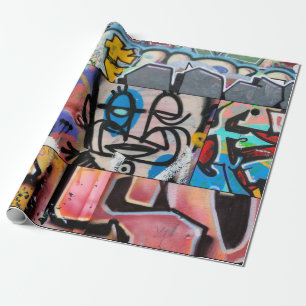 Papel De Presente Graffitis