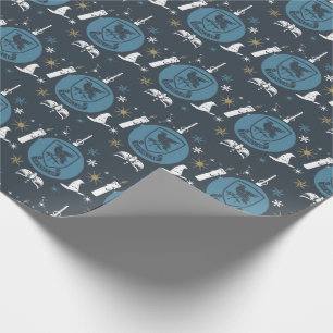 Papel De Presente Gráfico Bauble de Feriado RAVENCLAW™