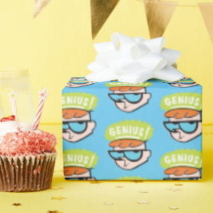 Papel De Presente Gráfico de Chamada Dexter "Genius"