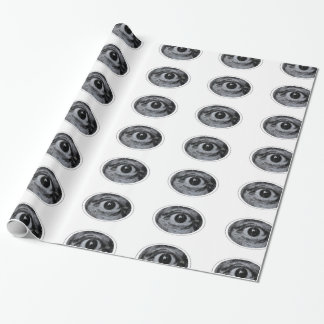Papel De Presente Grafitti Eye