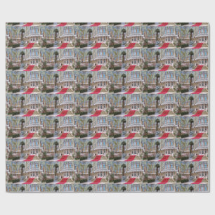 Papel De Presente Grande Albergo Ausonia E Hungaria