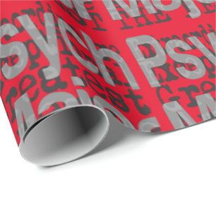 Papel De Presente Grande Extraordinário Psych