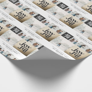 Papel De Presente Gratuidade geométrica moderna - natalidade dourada