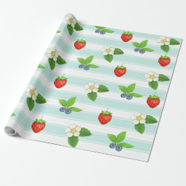 Papel De Presente Greve Clássica de Aromas de Berries Blueberry