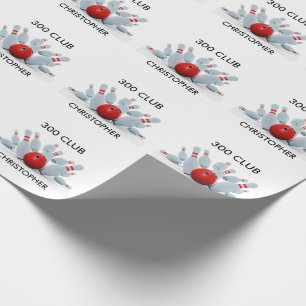 Papel De Presente Greve de Boliche de 10 pinos