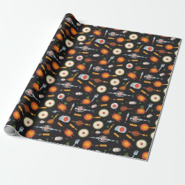 Papel De Presente Grillin' e Chillin' Pattern