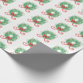 Papel De Presente Grinalda do Natal