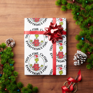 Papel De Presente Grinch Tudo Bem