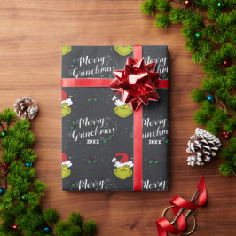 Papel De Presente Grinchmas Felizes| Feriado Grinch