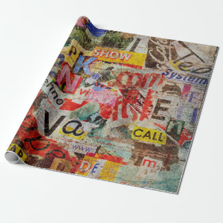 Papel De Presente Grunge texturizou design de fundo com um antigo ra