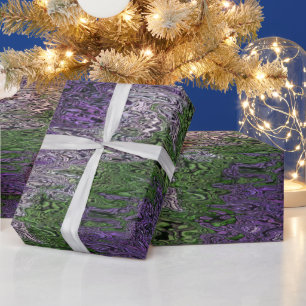 Papel De Presente Grungy Groovy Funky Trippy Genderqueer Pride