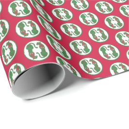 Papel De Presente Guepardos de Natal