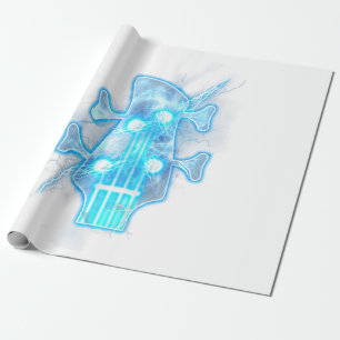 Papel De Presente Guitar Lover Chefe De Um Jogador De Violão