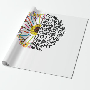 Papel De Presente Guitar Lover   Presente de Violão Floral Acústic