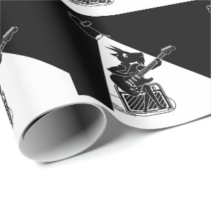 Papel De Presente Guitarista de Cabra