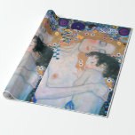 Papel De Presente Gustav Klimt - Mãe e Filho<br><div class="desc">Mãe e Criança (detalhe da Mulher de Três Idades) - Gustav Klimt,  Oil on Canvas,  1905</div>