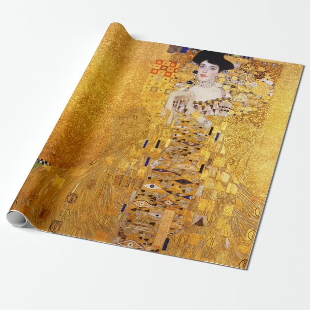 Gustav Klimt Retrato De Adele Bloch-bauer I 1 X Almofada Macia E Capa De Travesseiro 