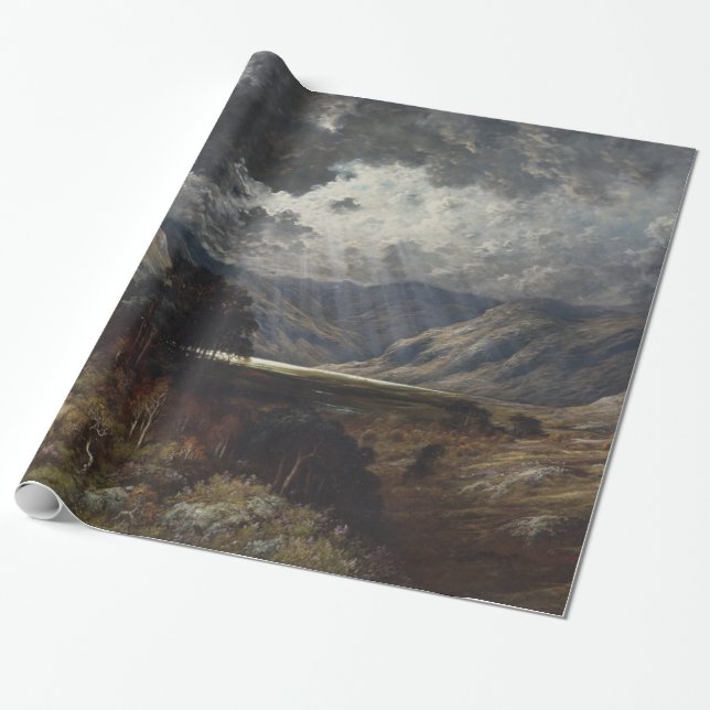 Papel De Presente Gustave Dore - Loch Lomond (Desenrolado)