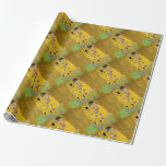 Papel De Presente Gustavo Klimt o beijo<br><div class="desc">O beijo pintado por Gustavo Klimt.</div>