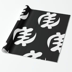 Papel De Presente Gye Nyame Deus é Símbolo Adinkra Supremo