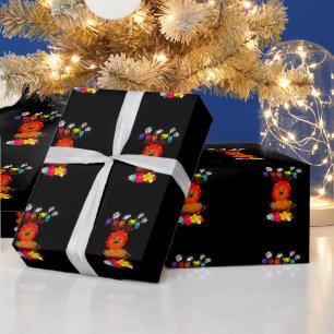 Papel De Presente Hakuna Matata, um lindo bebê rei