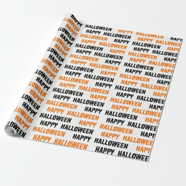 Papel De Presente Halloween (Desenrolado)