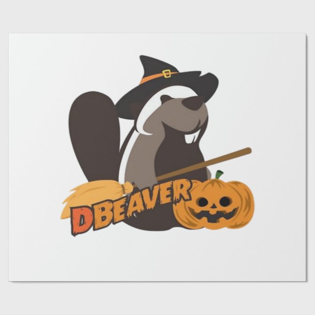 Papel De Presente Halloween  (Aberto)