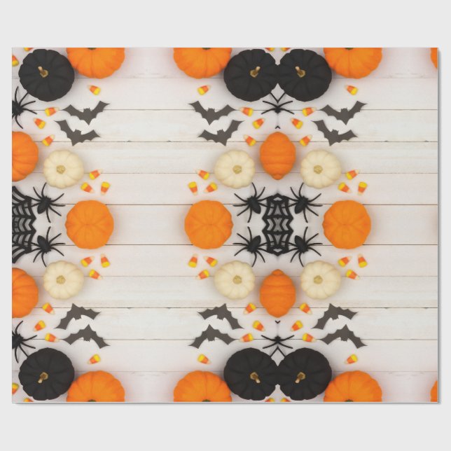 Papel De Presente Halloween (Aberto)