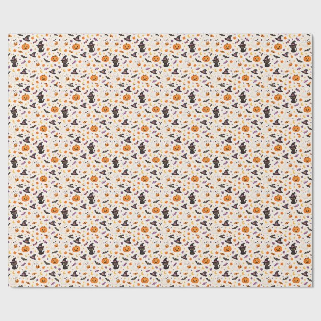 Papel De Presente halloween (Aberto)