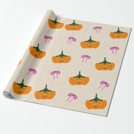 Papel De Presente Halloween cute design, 